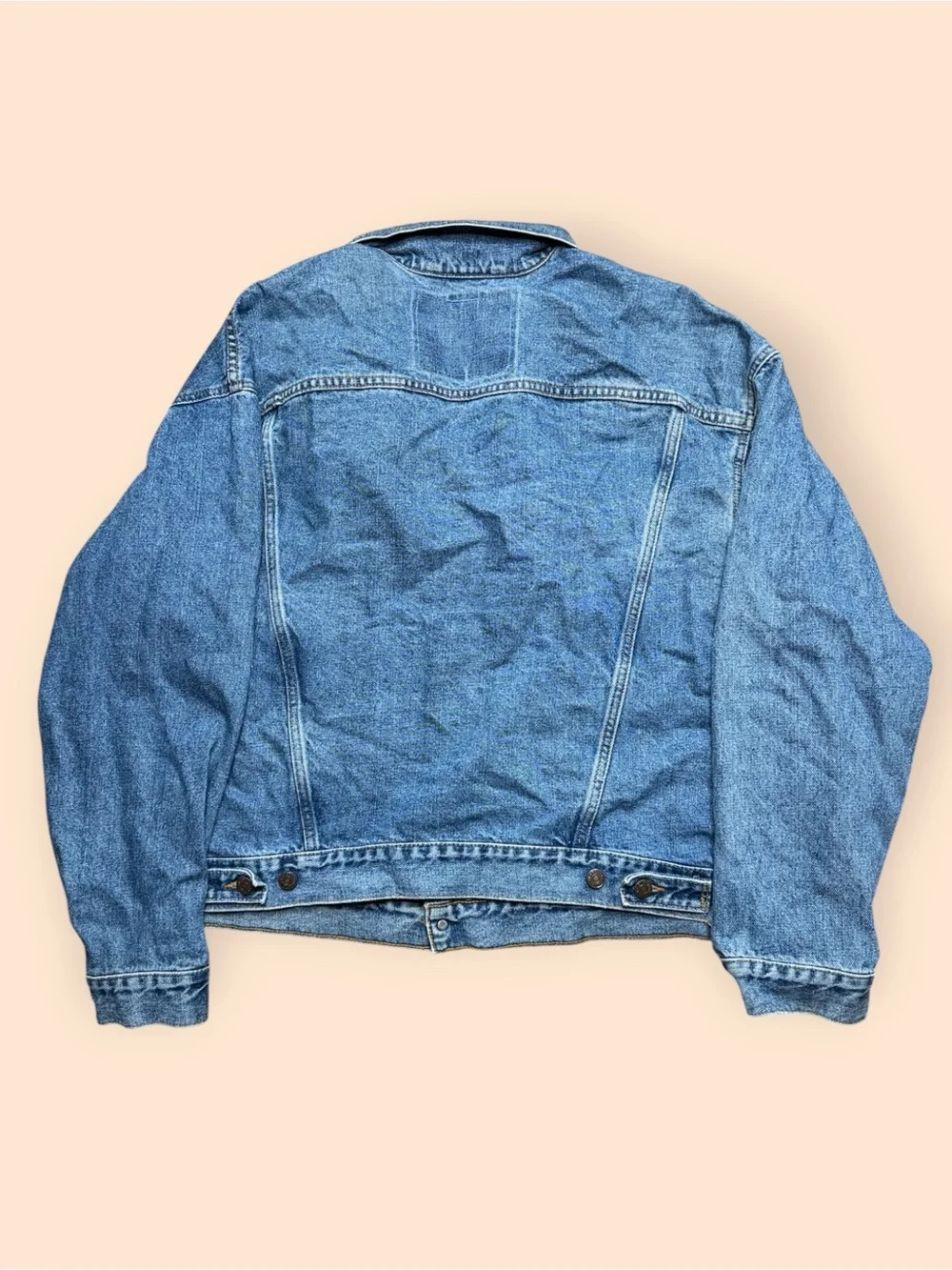 Vintage 1994 Levi’s Type 3 Denim Trucker Jacket Men’s XL Light Blue Vtg 90s